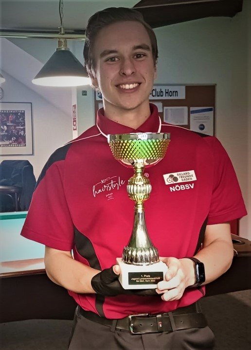 Roland Brummer gewinnt Jugend-Landesmeisterschaft (9-Ball) / 04.03.2023