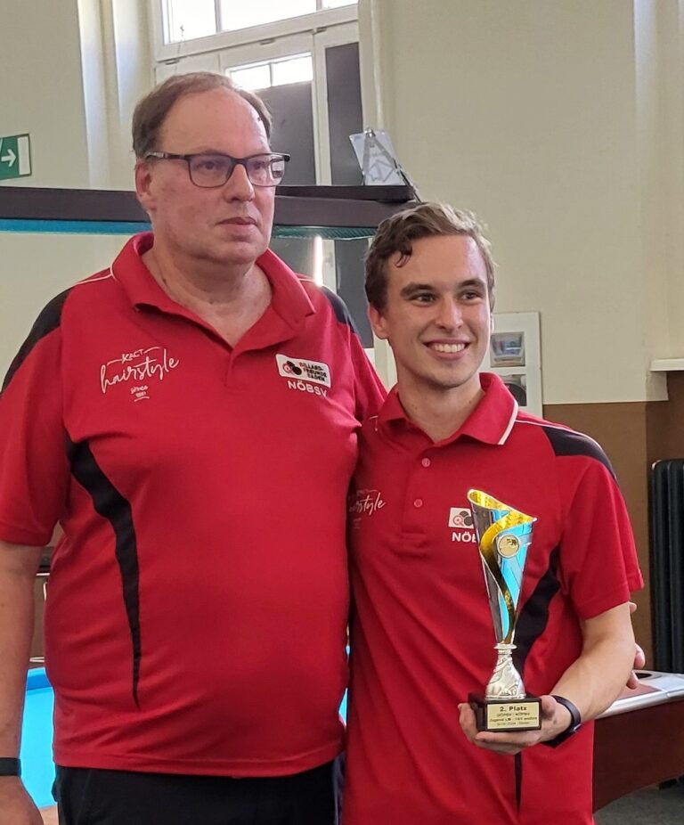 Roland Brummer gewinnt NÖ Jugend Landesmeisterschaft / 14/1-endlos