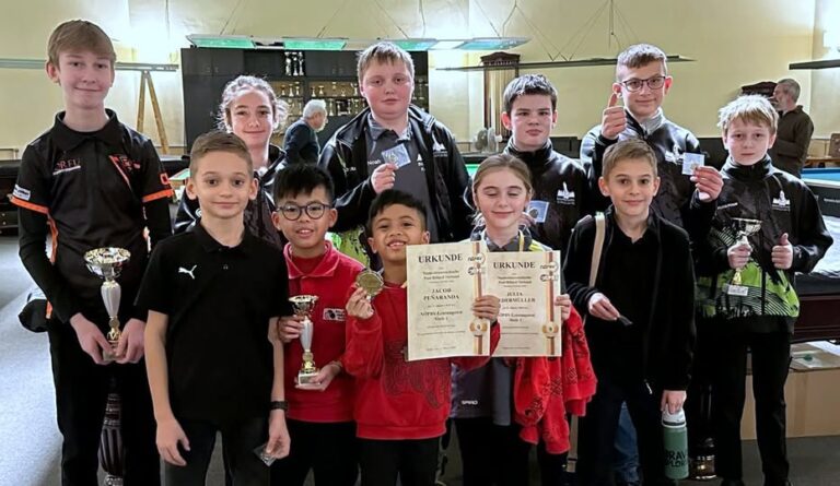 3. Platz für Jonathan Penaranda bei 1. NÖPBV-Jugend-LM (8-Ball)