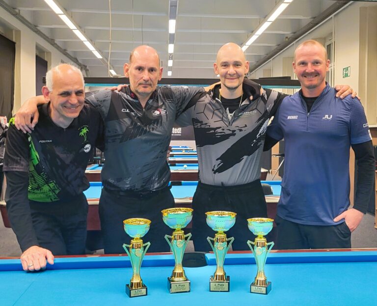 3. Platz für Norbert Gruber-Filippits bei 9-Ball Landesmeisterschaft in Baden